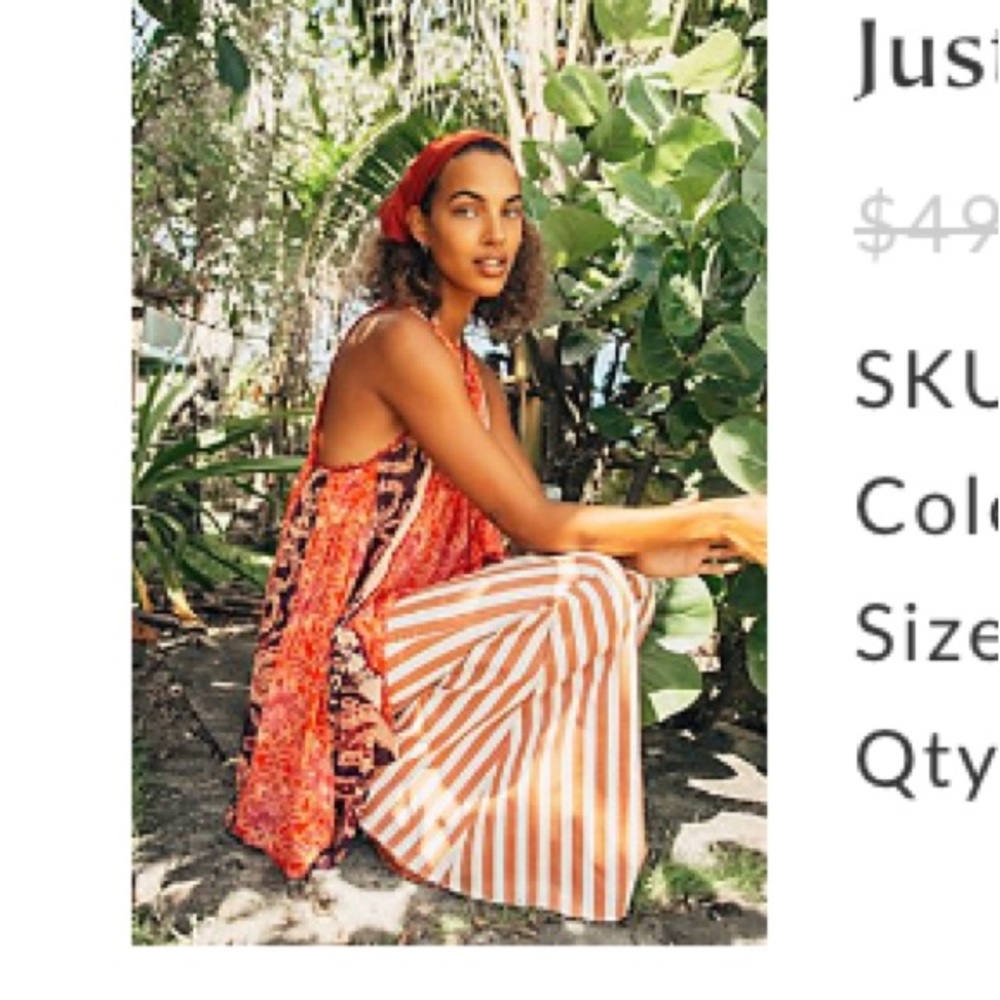 Free people Just float on Printed Flares